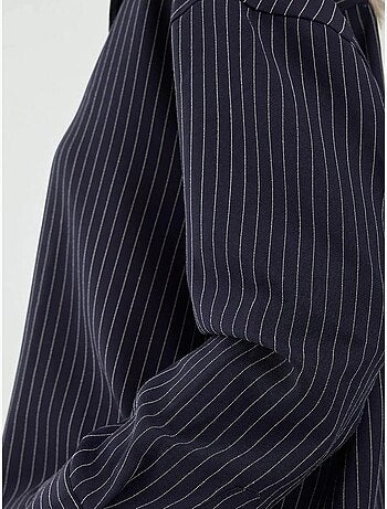 Camicia oversize a righe hiccup