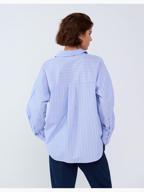 Camicia oversize a righe, mo fashion - Kiabi