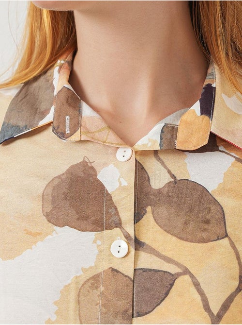 Camicia oversize floreale con bottoni bdart - Kiabi