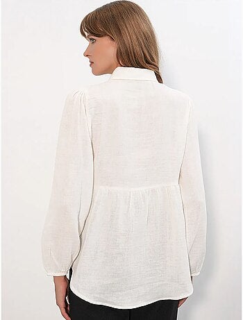 Camicia oversize in cotone a maniche lunghe bdart