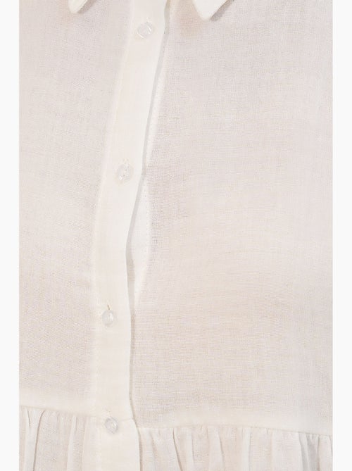 Camicia oversize in cotone a maniche lunghe bdart - Kiabi