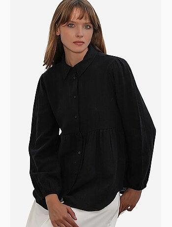 Camicia oversize in cotone a maniche lunghe bdart
