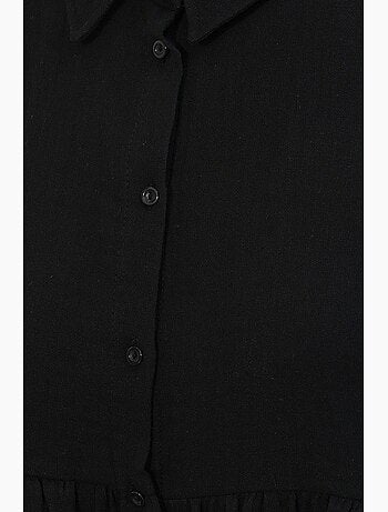 Camicia oversize in cotone a maniche lunghe bdart