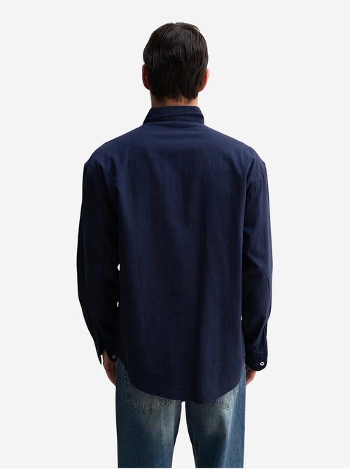 Camicia oversize in cotone con bottoni giesto - Kiabi Camicia oversize in cotone con bottoni giesto - Kiabi