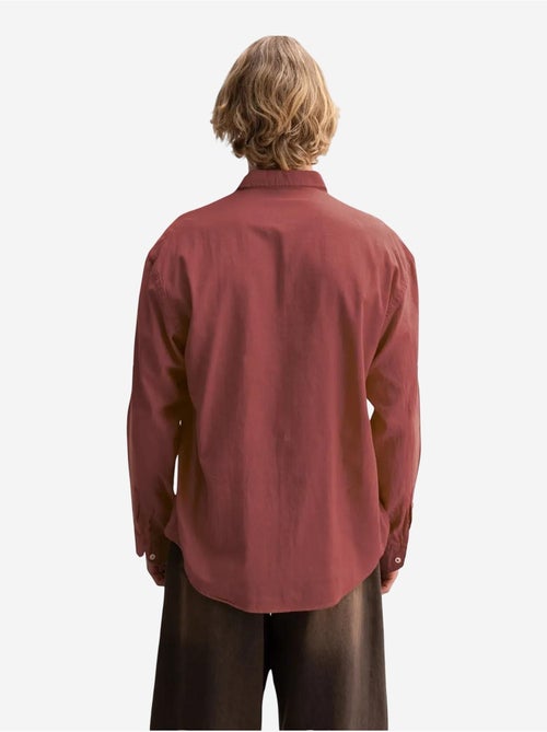 Camicia oversize in cotone con bottoni giesto - Kiabi Camicia oversize in cotone con bottoni giesto - Kiabi