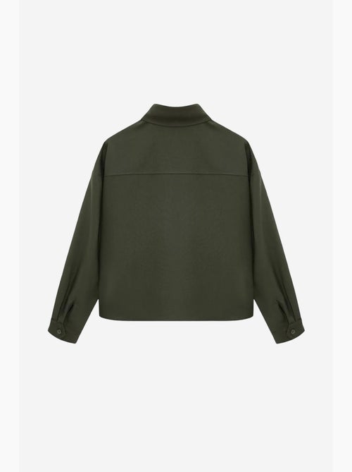 Camicia oversize in crêpe con abbottonatura frontale dilvin - Kiabi Camicia oversize in crêpe con abbottonatura frontale dilvin - Kiabi