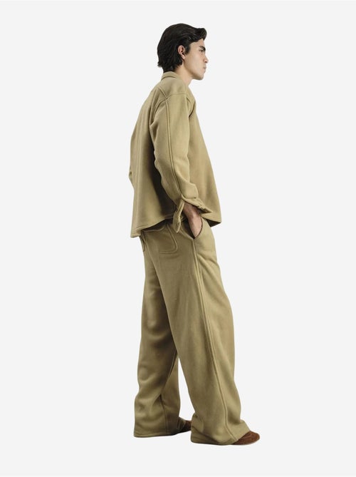 Camicia oversize in peluche con chiusura a bottoni a pressione giesto - Kiabi Camicia oversize in peluche con chiusura a bottoni a pressione giesto - Kiabi