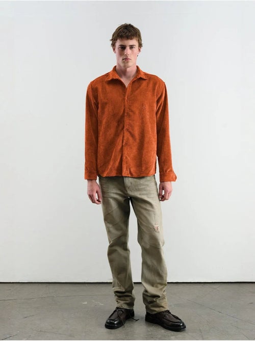 Camicia oversize in velluto giesto - Kiabi Camicia oversize in velluto giesto - Kiabi