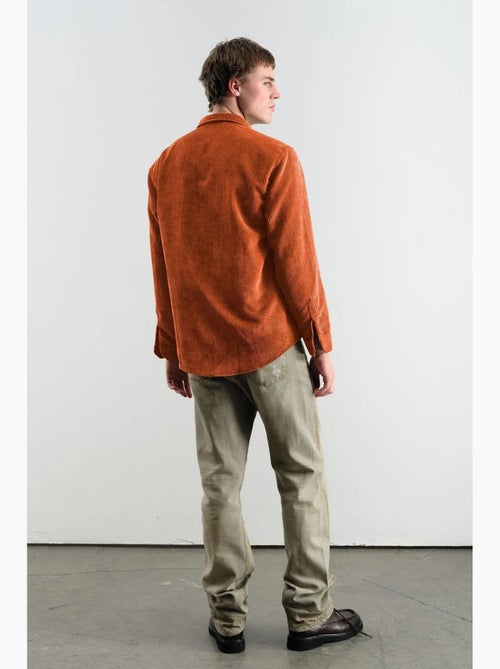 Camicia oversize in velluto giesto - Kiabi Camicia oversize in velluto giesto - Kiabi