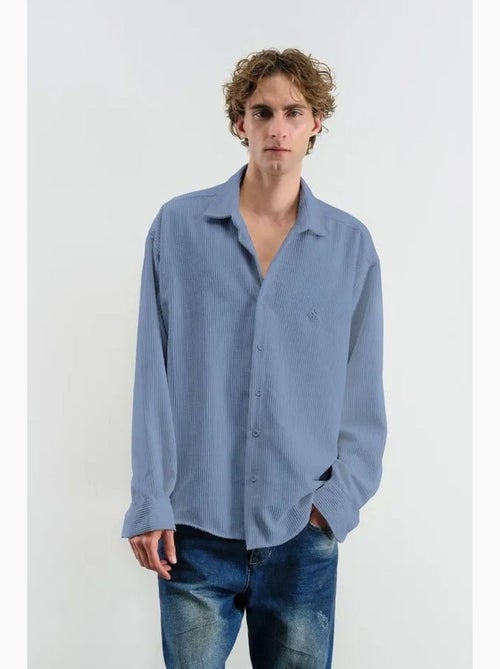 Camicia oversize in velluto giesto - Kiabi Camicia oversize in velluto giesto - Kiabi