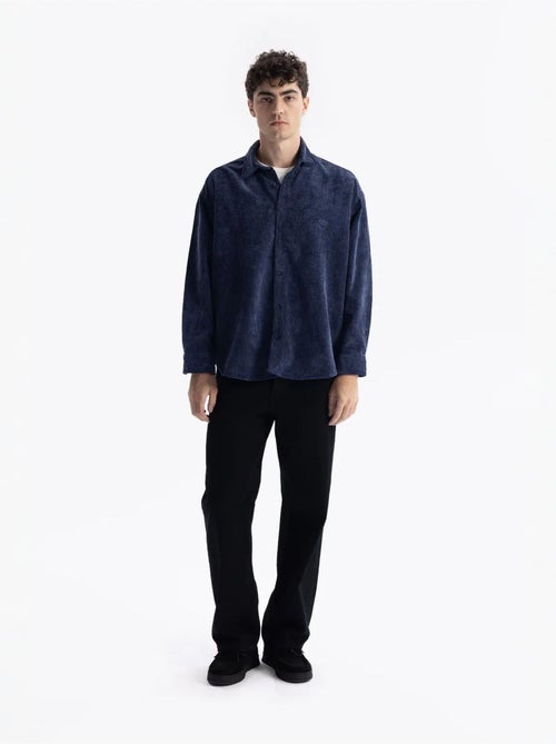 Camicia oversize in velluto giesto - Kiabi Camicia oversize in velluto giesto - Kiabi