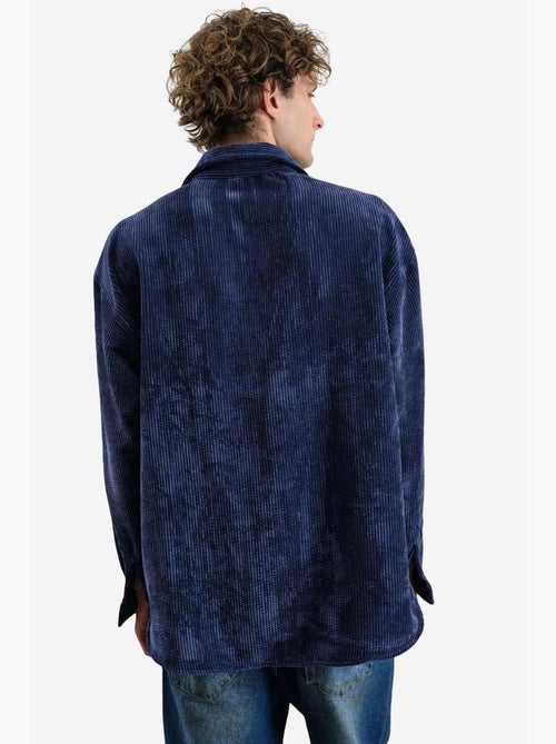Camicia oversize in velluto giesto - Kiabi Camicia oversize in velluto giesto - Kiabi