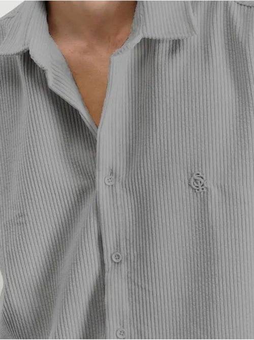 Camicia oversize in velluto giesto - Kiabi Camicia oversize in velluto giesto - Kiabi