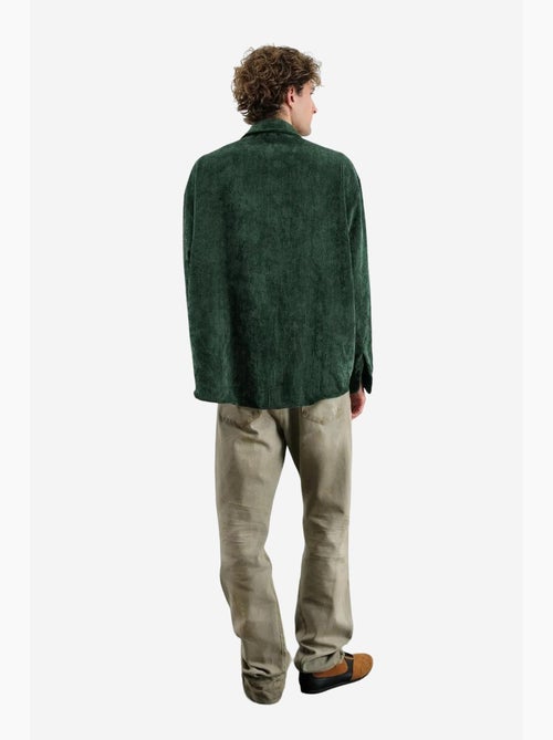 Camicia oversize in velluto giesto - Kiabi Camicia oversize in velluto giesto - Kiabi