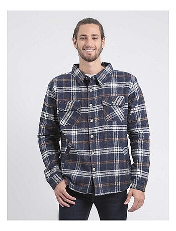 Camicia oversize maniche lunghe a quadri TORANOL