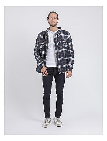 Camicia oversize maniche lunghe a quadri TORANOL