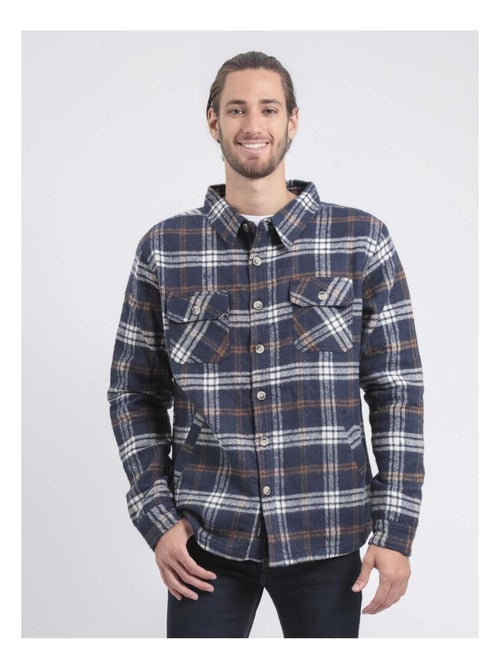 Camicia oversize maniche lunghe a quadri TORANOL - Kiabi