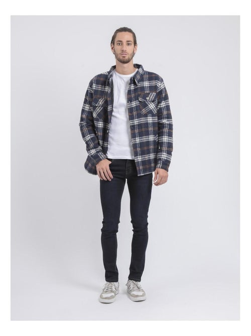 Camicia oversize maniche lunghe a quadri TORANOL - Kiabi