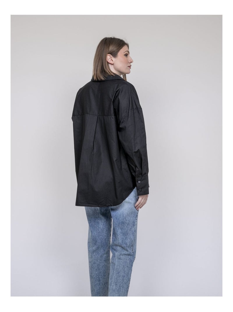 Camicia oversize OPALIA Nero - Kiabi