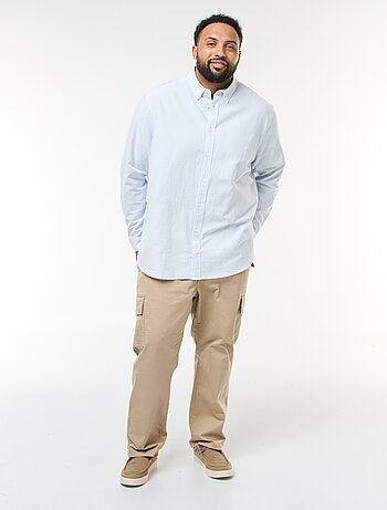 Camicia oxford a righe