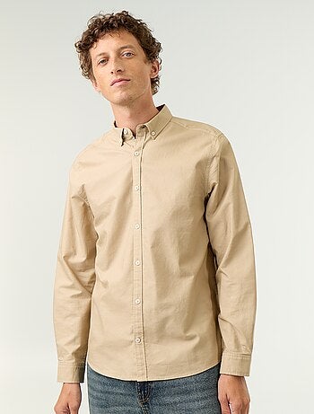 Camicia oxford con abbottonatura