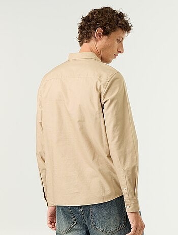 Camicia oxford con abbottonatura