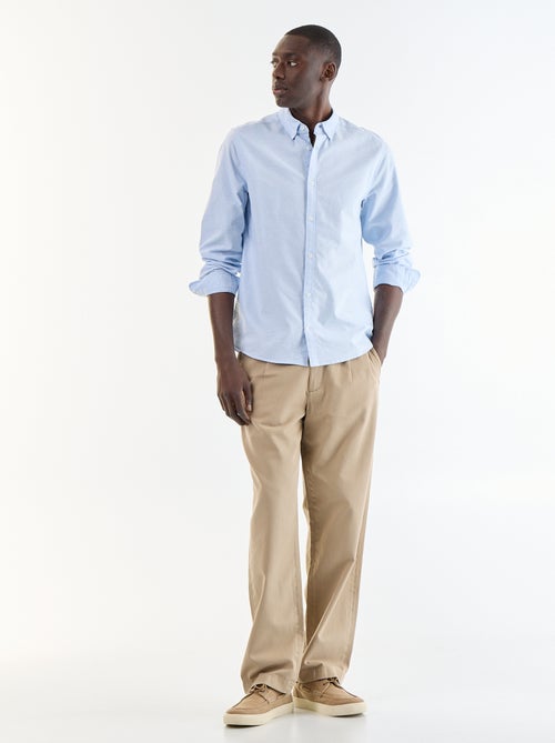 Camicia oxford con abbottonatura - Kiabi Camicia oxford con abbottonatura - Kiabi