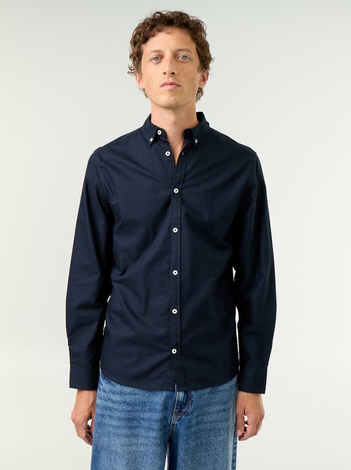 Camicia oxford con abbottonatura - Kiabi Camicia oxford con abbottonatura - Kiabi