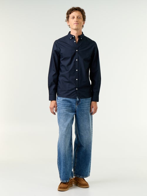 Camicia oxford con abbottonatura - Kiabi Camicia oxford con abbottonatura - Kiabi