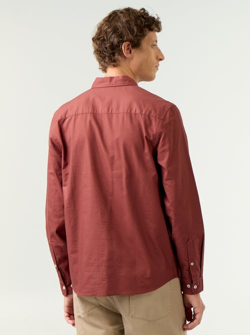 Camicia oxford con abbottonatura - Kiabi Camicia oxford con abbottonatura - Kiabi