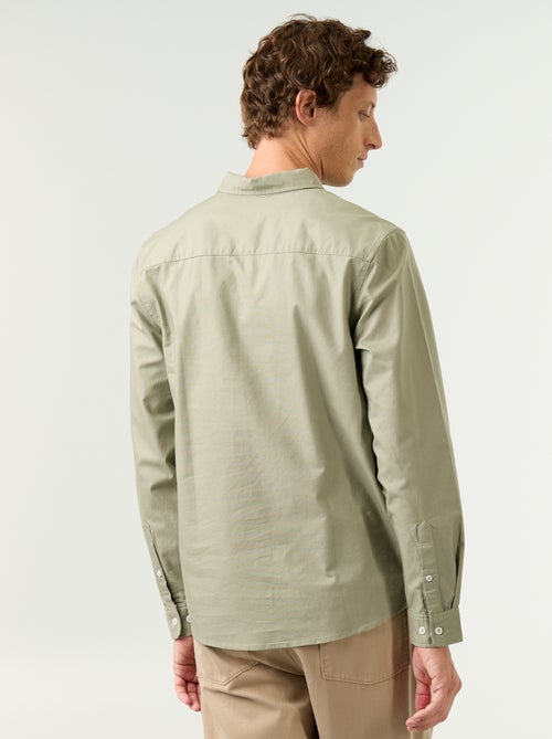 Camicia oxford con abbottonatura - Kiabi Camicia oxford con abbottonatura - Kiabi