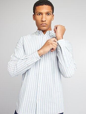 Camicia Oxford con motivo