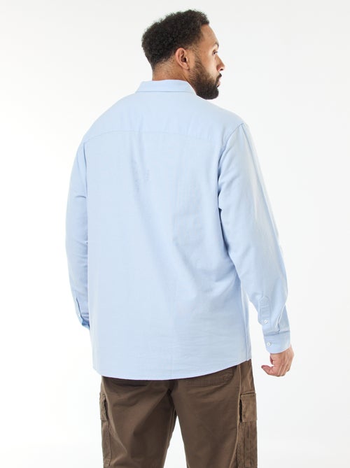 Camicia oxford dritta tinta unita - Kiabi