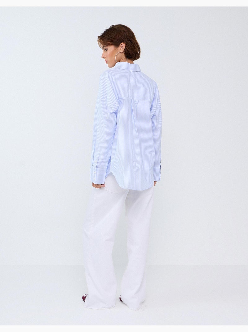 Camicia oxford, mo fashion Blu - Kiabi