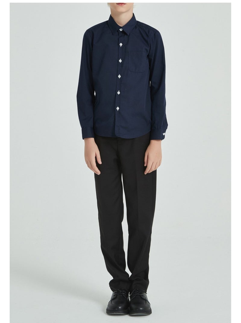 Camicia per bambini Kebello Blu marino - Kiabi