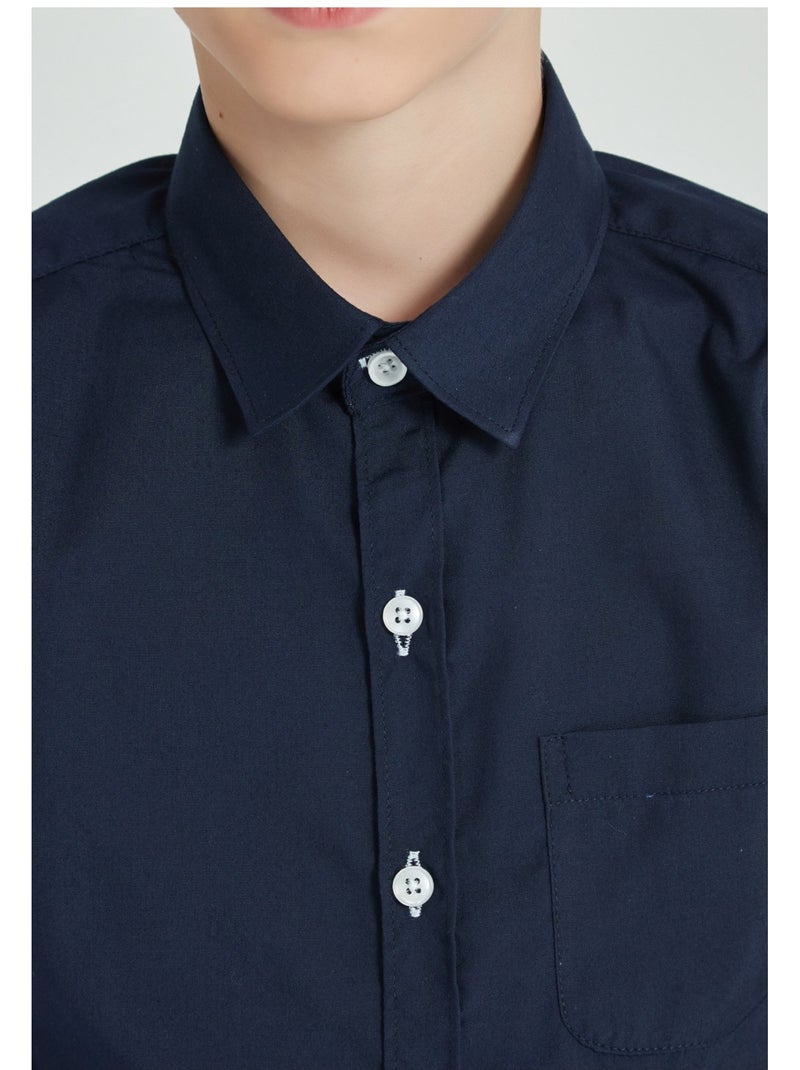 Camicia per bambini Kebello Blu marino - Kiabi