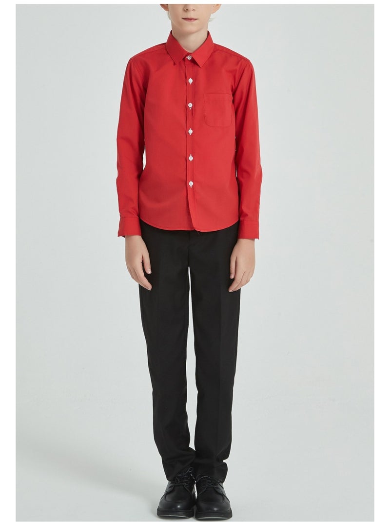 Camicia per bambini Kebello Rosso - Kiabi