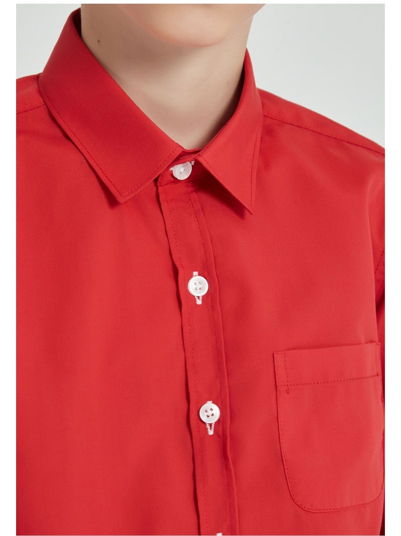 Camicia per bambini Kebello Rosso - Kiabi