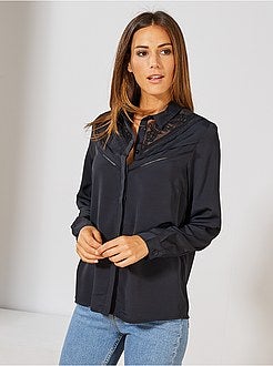 Camicia pettorina pizzo - Kiabi