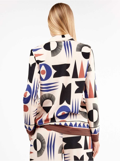 Camicia pigiama con motivi geometrici - Kiabi