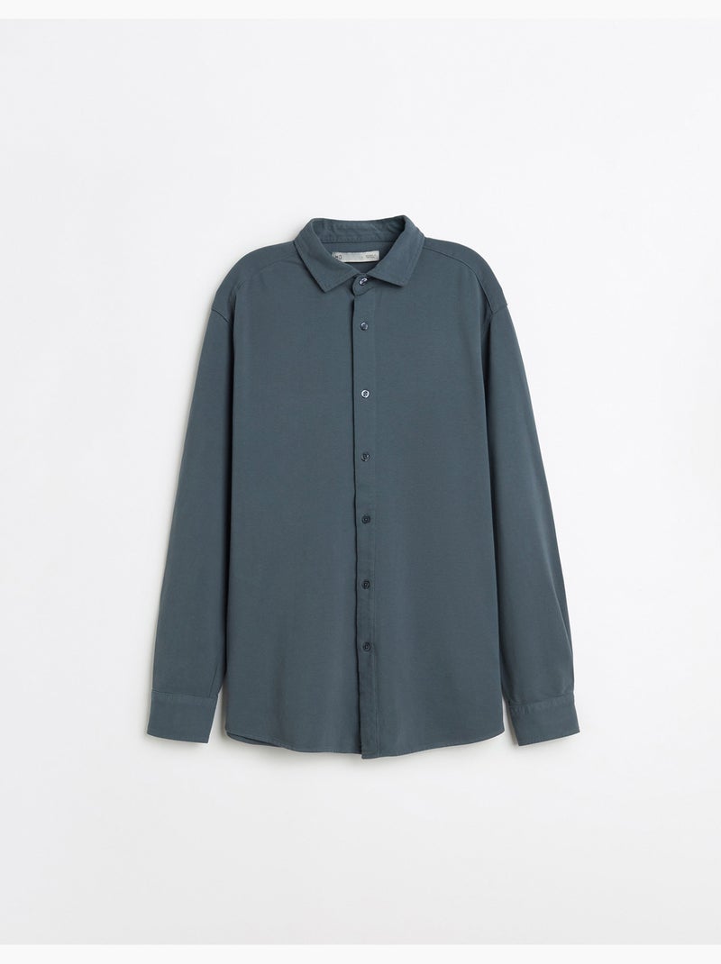 Camicia Piqué, MO Fashion Blu - Kiabi