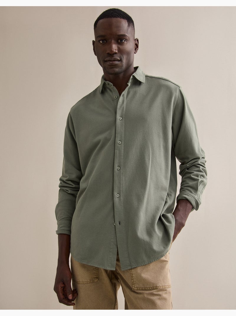Camicia Piqué, MO Fashion Verde - Kiabi