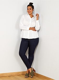 Camicia popeline stretch - Kiabi
