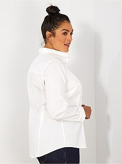 Camicia popeline stretch - Kiabi