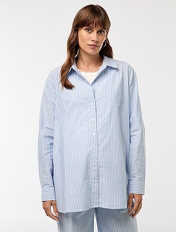 Camicia premaman a righe