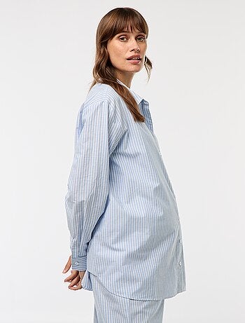 Camicia premaman a righe