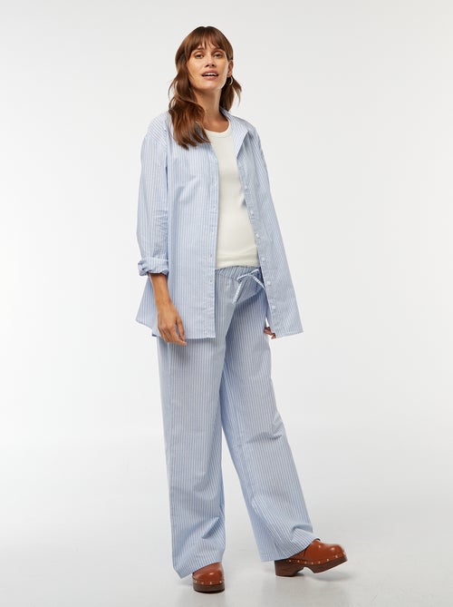 Camicia premaman a righe - Kiabi