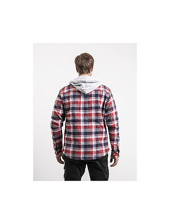Camicia quadri con cappuccio TARZAC