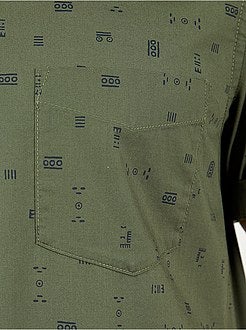 Taglie forti Uomo - Camicia regular + 1 m 90 - Kiabi