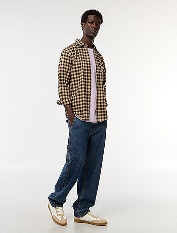 Camicia regular a quadri